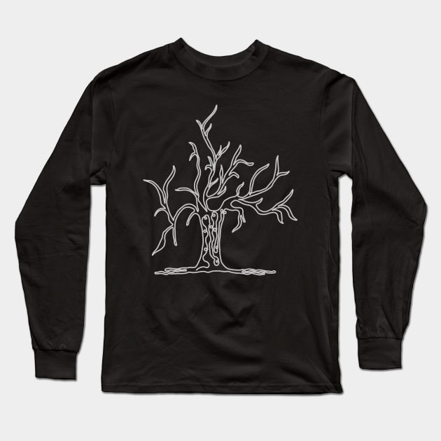 Awesome Design - Line Art Long Sleeve T-Shirt by madlymelody